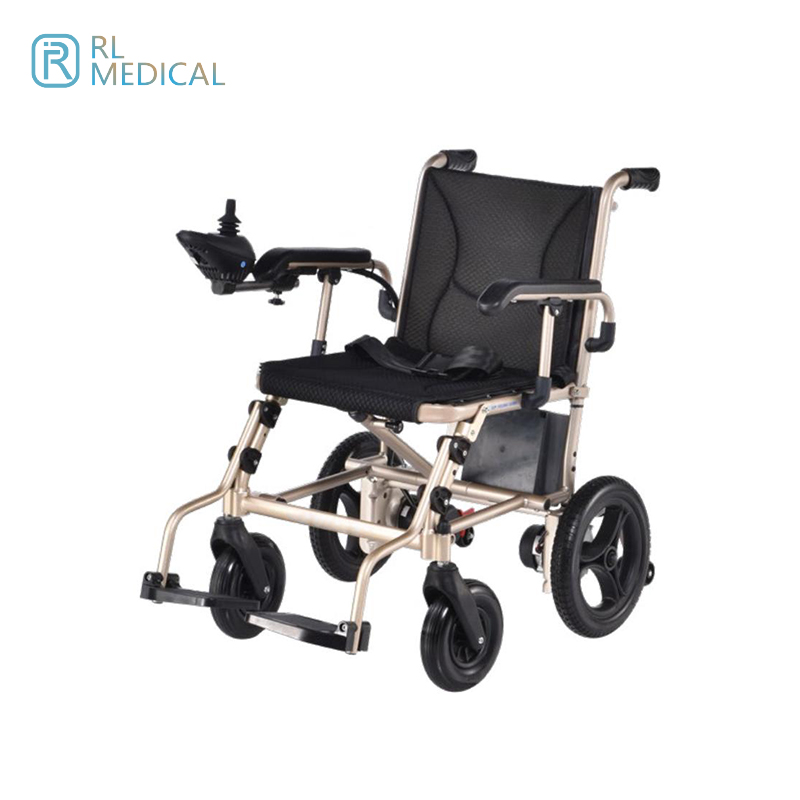 E100A Lightweight Aluminum Alloy Electric Wheelchair