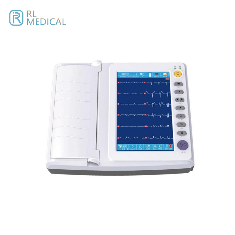 RL-8122 Twelve Channel Interpretive Electrocardiograph with Color Display